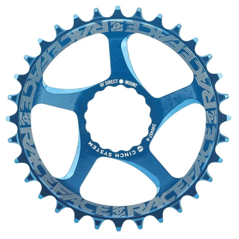 Chilipir Placă ovală RACE FACE CHAINRING CINCH DM 30T BLUE